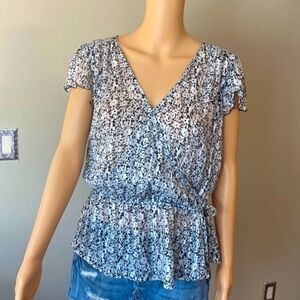 Covington size small see through shirt